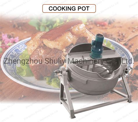 automatic gas cooking pot
